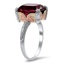 The Sharyl Ring, smalltop view on a hand