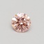 0.55 Ct. Fancy Intense Pink Round Lab Grown Diamond