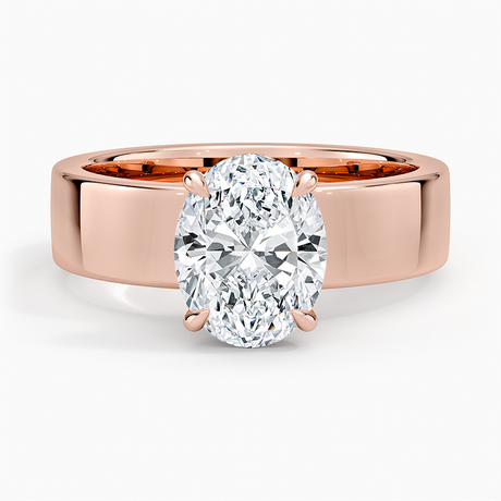 14K Rose Gold Alden Diamond Ring