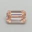 0.50 Ct. Fancy Intense Pink Emerald Lab Grown Diamond