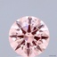 1.5 Ct. Fancy Intense Pink Round Lab Grown Diamond