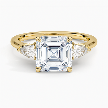 Petal Pear Three Stone Diamond Ring (1/2 ct. tw.)