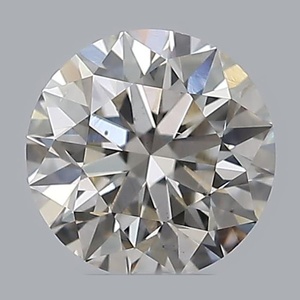Round diamond — real photo