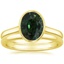 14K Yellow Gold Luna Bridal Set
