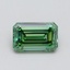 1.03 Ct. Fancy Vivid Green Emerald Lab Grown Diamond