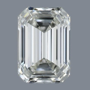 Emerald diamond — real photo