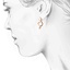 The Alama Earrings, smallside view