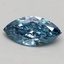 1.00 Ct. Fancy Vivid Blue Marquise Lab Grown Diamond