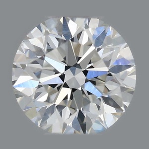 Round diamond — real photo