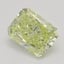 1.03 Ct. Fancy Light Greenish Yellow Radiant Diamond