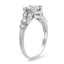 The Kerris Ring, smalltop view on a hand