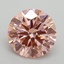 1.76 Ct. Fancy Intense Pink Round Lab Grown Diamond