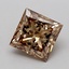2.04 Ct. Fancy Light  Brown Princess Lab Grown Diamond