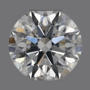 Round diamond — real photo