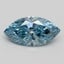 1.68 Ct. Fancy Vivid Blue Marquise Lab Grown Diamond