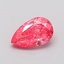 1.06 Ct. Fancy Vivid None Pink Pear Lab Grown Diamond