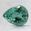 8.4x6.7mm Unheated Teal Pear Tourmaline
