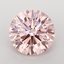 3.56 Ct. Fancy Intense  Pink Round Lab Grown Diamond