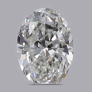 Oval diamond — real photo