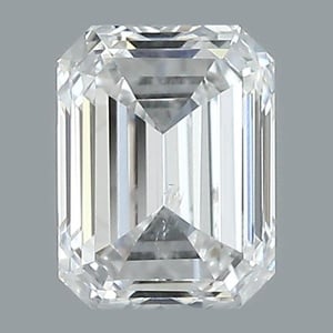 Emerald diamond — real photo