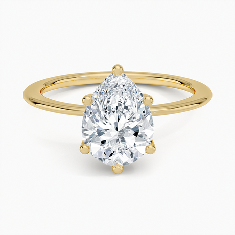 Aimee Hidden Halo Diamond Ring