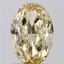 1.14 Ct. Fancy Yellow Oval Lab Grown Diamond