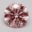 1.82 Ct. Fancy Intense Pink Round Lab Grown Diamond