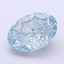 3.02 Ct. Fancy Vivid  Blue Oval Lab Grown Diamond