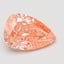 2.30 Ct. Fancy Vivid Pink Pear Lab Grown Diamond