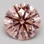 2.21 Ct. Fancy Intense Pink Round Lab Grown Diamond