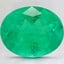 11.6x9.4mm Oval Colombian Emerald