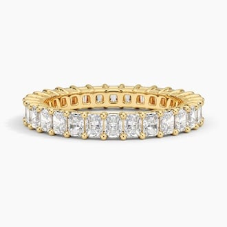 Radiant Eternity Diamond Ring (2 ct. tw.) in 18K Yellow Gold