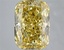 5.02 Ct. Fancy Intense Yellow Cushion Lab Grown Diamond