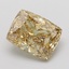 2.53 Ct. Fancy Intense Yellow Cushion Lab Grown Diamond