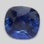 9.2x8.6mm  Blue  Cushion   Sapphire