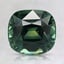 7.6x7.1mm Unheated Teal Cushion Sapphire