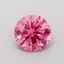 0.50 Ct. Fancy Vivid Pink Round Lab Grown Diamond