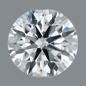 Round diamond — real photo