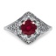 Edwardian Ruby Vintage Ring