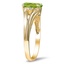 The Marten Ring, smalltop view on a hand