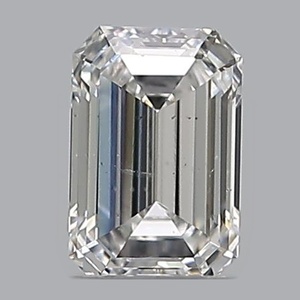 Emerald diamond — real photo