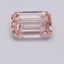 1.04 Ct. Fancy Pink Emerald Lab Grown Diamond