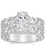 18K White Gold Glacé Diamond Ring (3/4 ct. tw.) with Glacé Diamond Ring (3/4 ct. tw.)