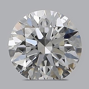 Round diamond — real photo