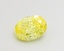 1.51 Ct. Fancy Vivid  Yellow Oval Lab Grown Diamond