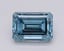 3.09 Ct. Fancy Vivid Blue Emerald Lab Grown Diamond