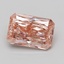 6.07 Ct. Fancy Vivid Pink Radiant Lab Grown Diamond