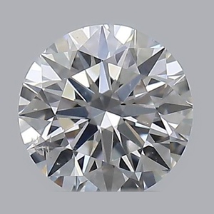 Round diamond — real photo