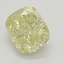 1.01 Ct. Fancy Yellow Cushion Diamond