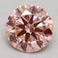 3.00 Ct. Fancy Intense Pink Round Lab Grown Diamond